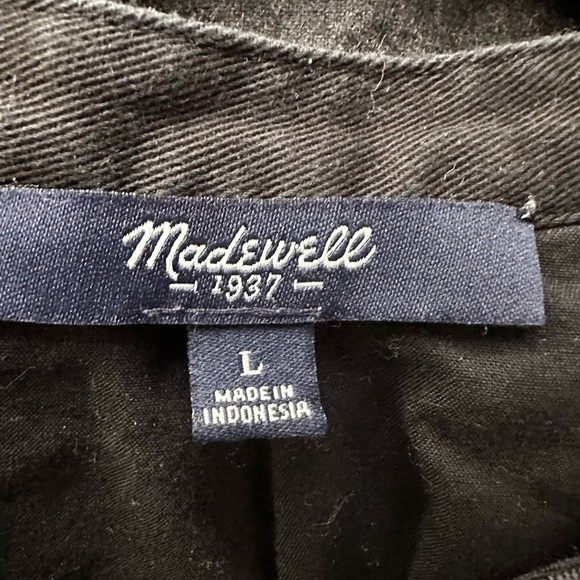 Madewell charcoal long sleeve dress - Picture 4 of 4